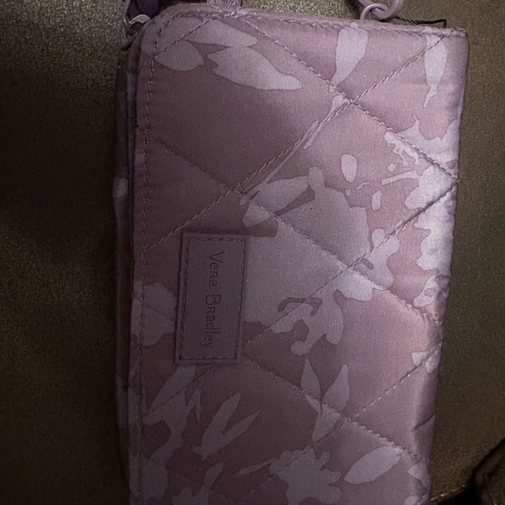 Vera Bradley Pink Quilted Crossbody Bag